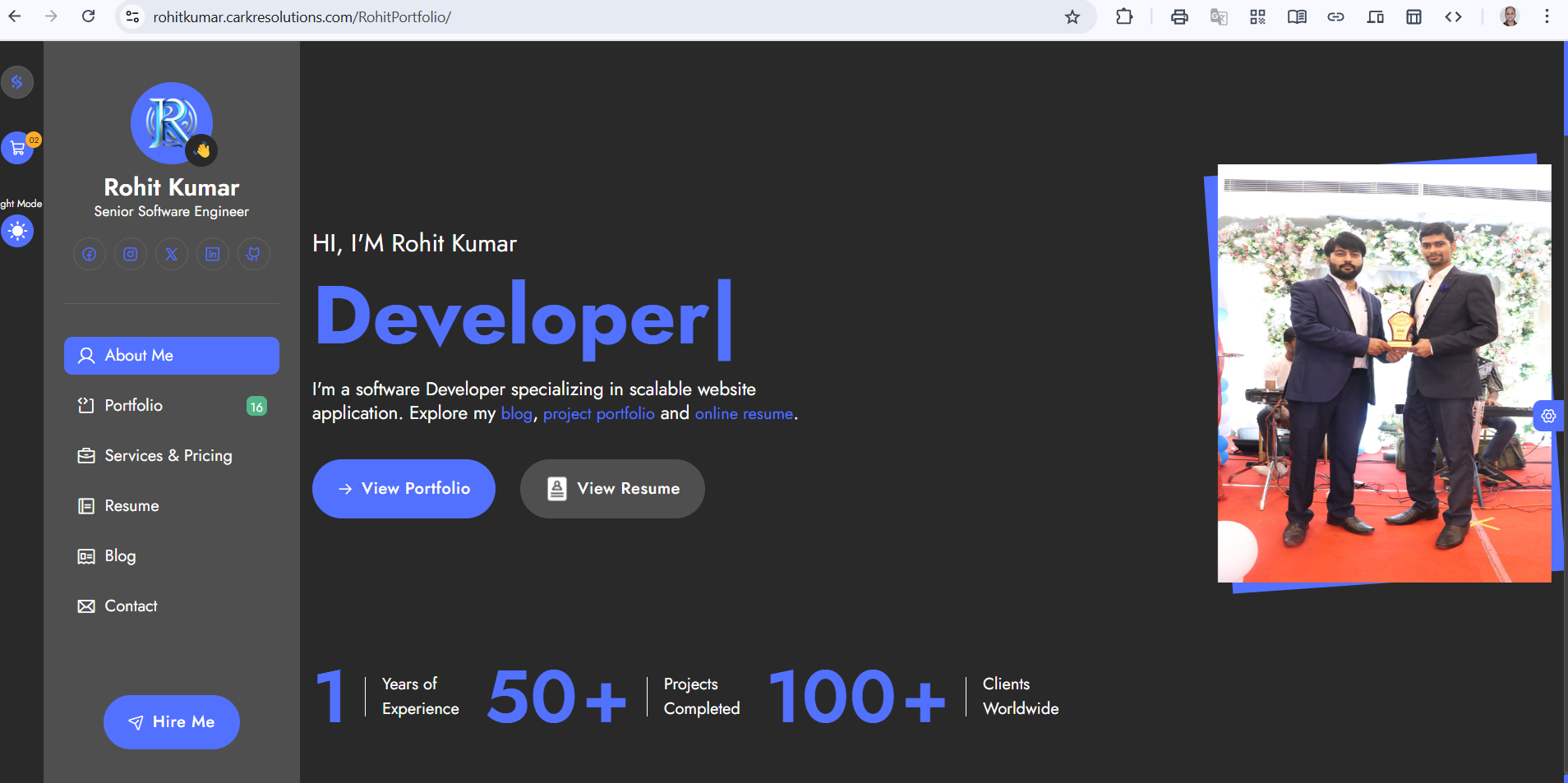 Rohit Kumar Portfolio